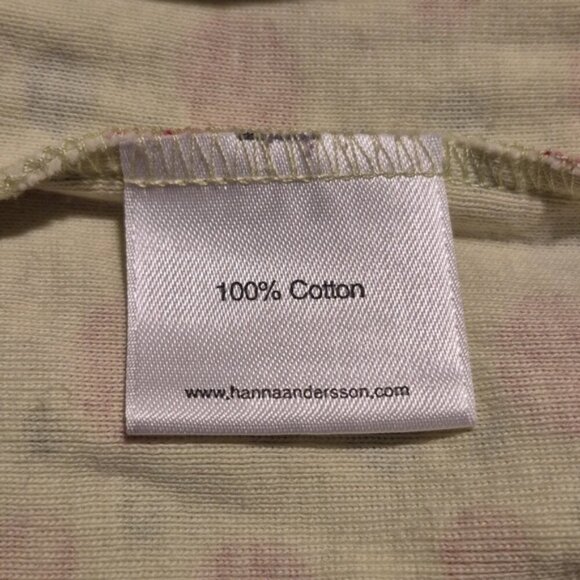 Hanna Andersson girls size 110 or 5 lime with red & blue polka dots, has defects - Picture 5 of 5